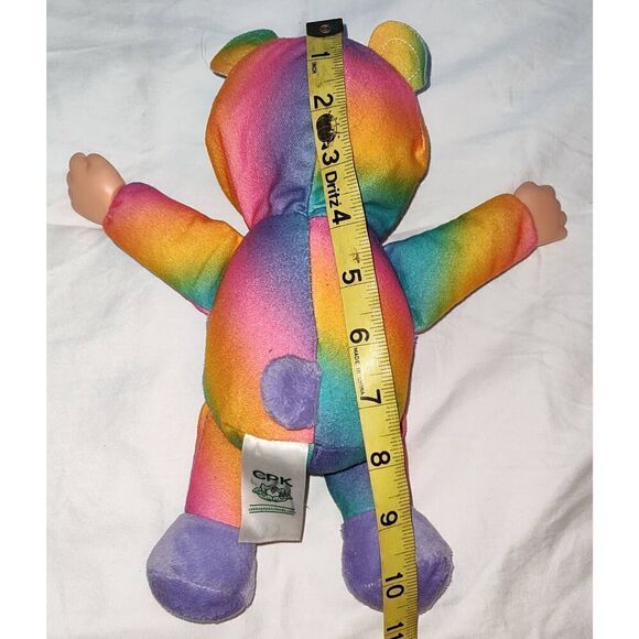 Cabbage Patch Kids Cuties Rainbow Garden Party Bailey Bear 10" Doll - Picture 5 of 6